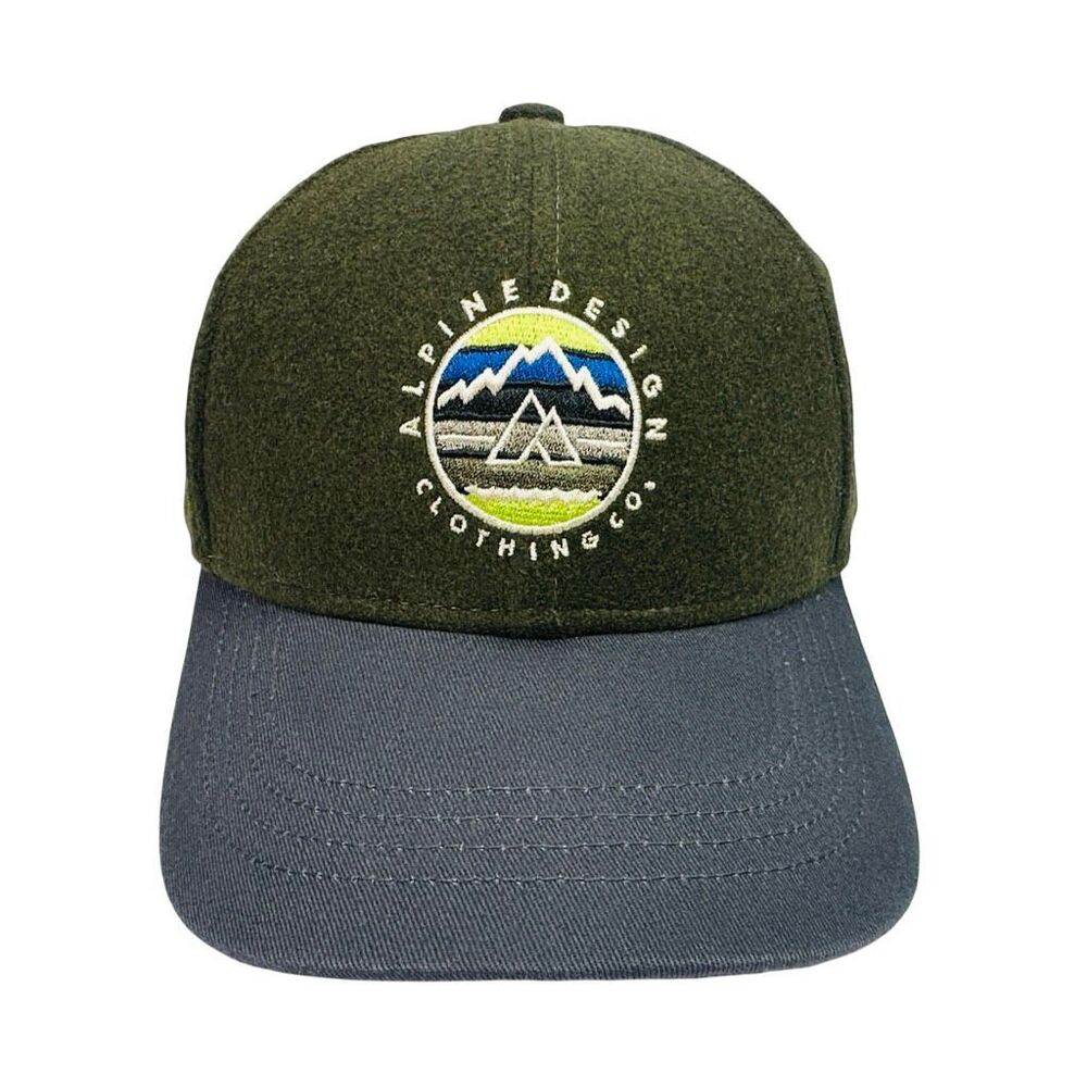 Alpine Design Faux Melton Patch Wool SnapBack Cap - OSFA